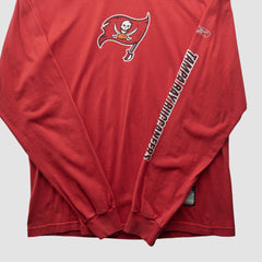 Tampa Bay Buccaneers Reebok 2000s Long Sleeve T-shirt Red Vintage - Fanatics