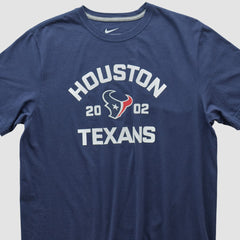 Houston Texans 2010s T-shirt Navy Vintage - Fanatics