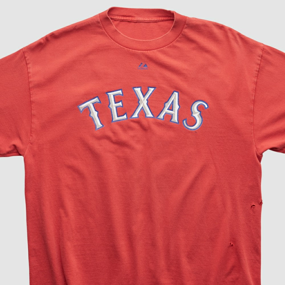 Texas Rangers Majestic 2000s T-shirt for sale