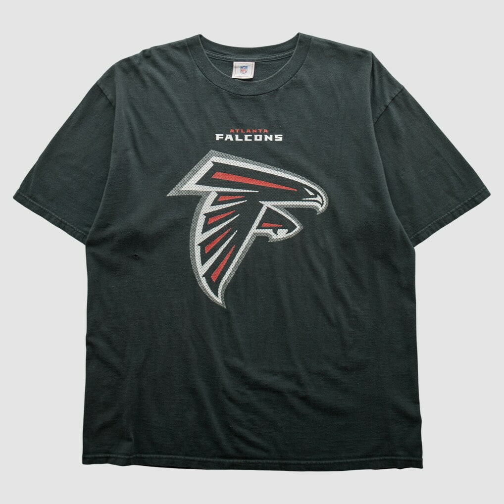 Atlanta Falcons NFL 2000s T-shirt Black Vintage - Fanatics