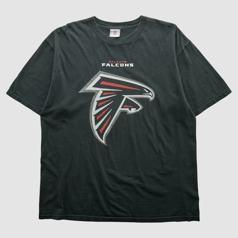 Atlanta Falcons NFL 2000s T-shirt Black Vintage - Fanatics