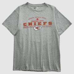 Kansas City Chiefs Team Edition Apparel 2000s T-shirt Heather Gray Vintage - Fanatics