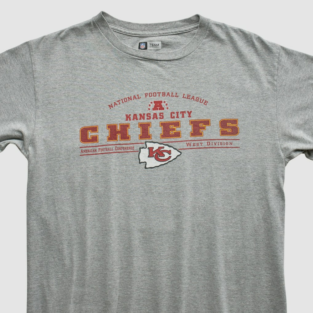 Kansas City Chiefs Team Edition Apparel 2000s T-shirt Heather Gray Vintage - Fanatics