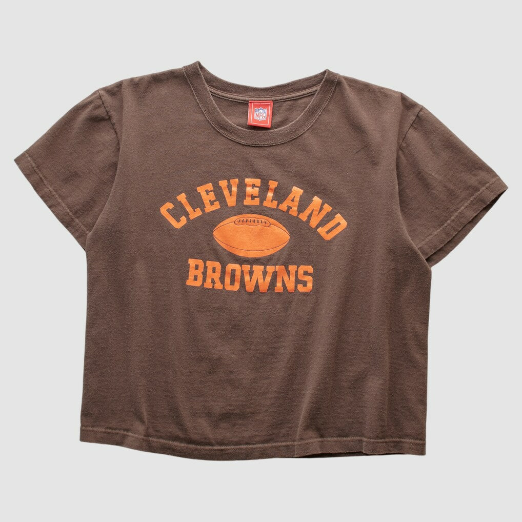 Cleveland Browns NFL 2000s T-shirt Brown Vintage - Fanatics
