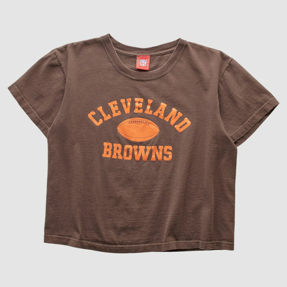 Cleveland Browns NFL 2000s T-shirt Brown Vintage - Fanatics