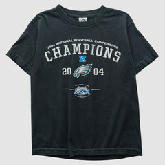 Philadelphia Eagles Alstyle 2004 T-shirt Black Vintage - Fanatics