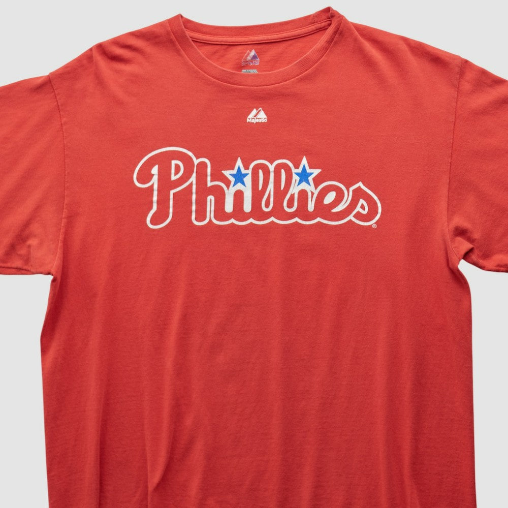 Philadelphia Phillies Majestic 2000s T-shirt Near Me