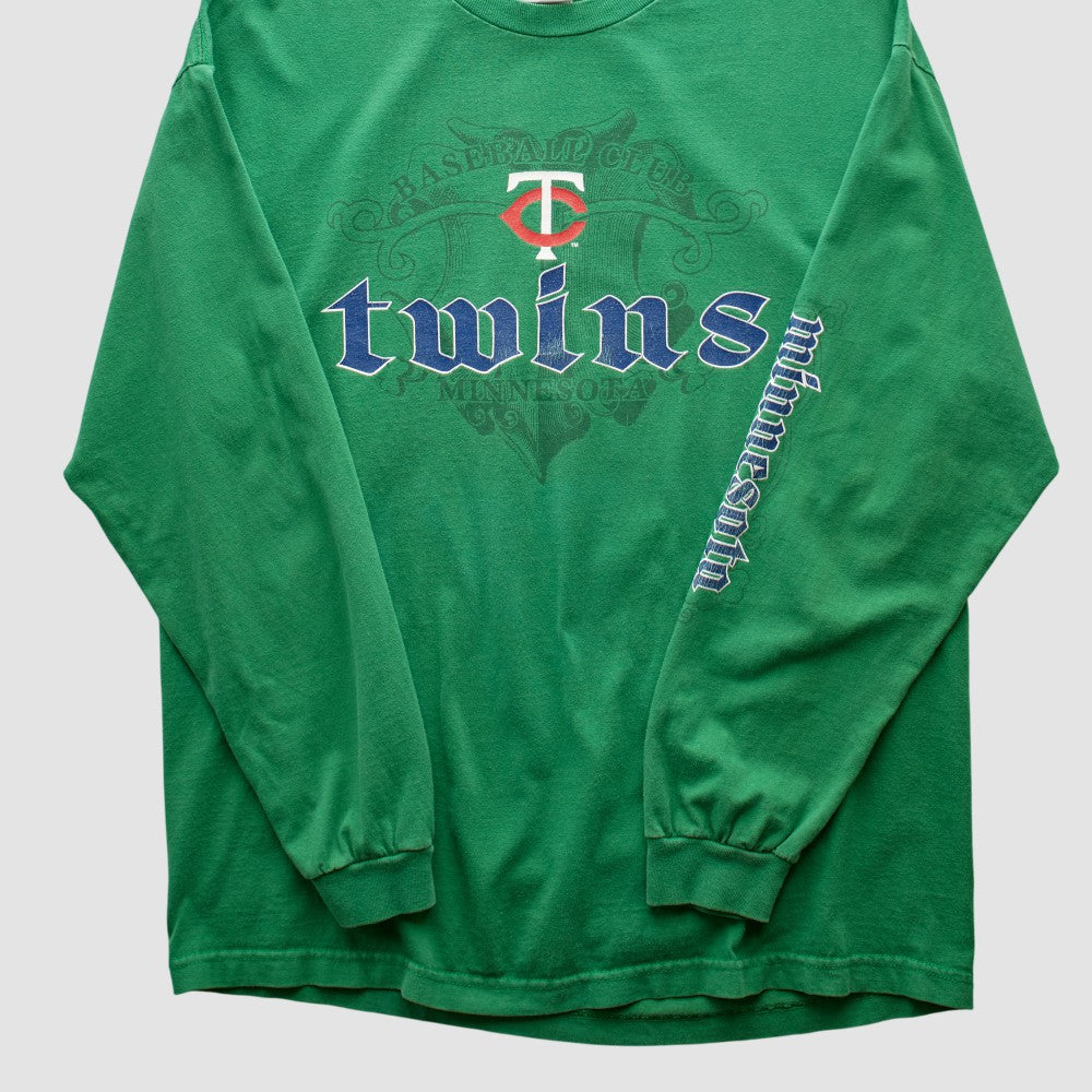 Minnesota Twins Genuine Merchandise 2000s Long Sleeve T-shirt Sale