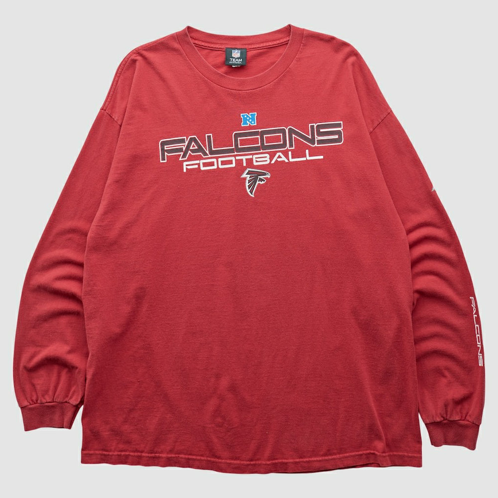 Atlanta Falcons Team Edition Apparel 2010s Long Sleeve T-shirt Red Vintage - Fanatics