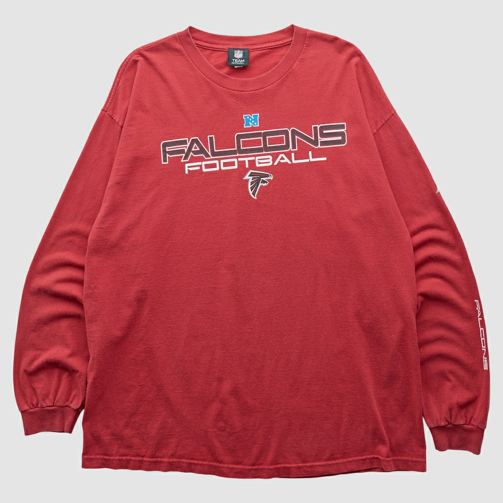 Atlanta Falcons Team Edition Apparel 2010s Long Sleeve T-shirt Red Vintage - Fanatics