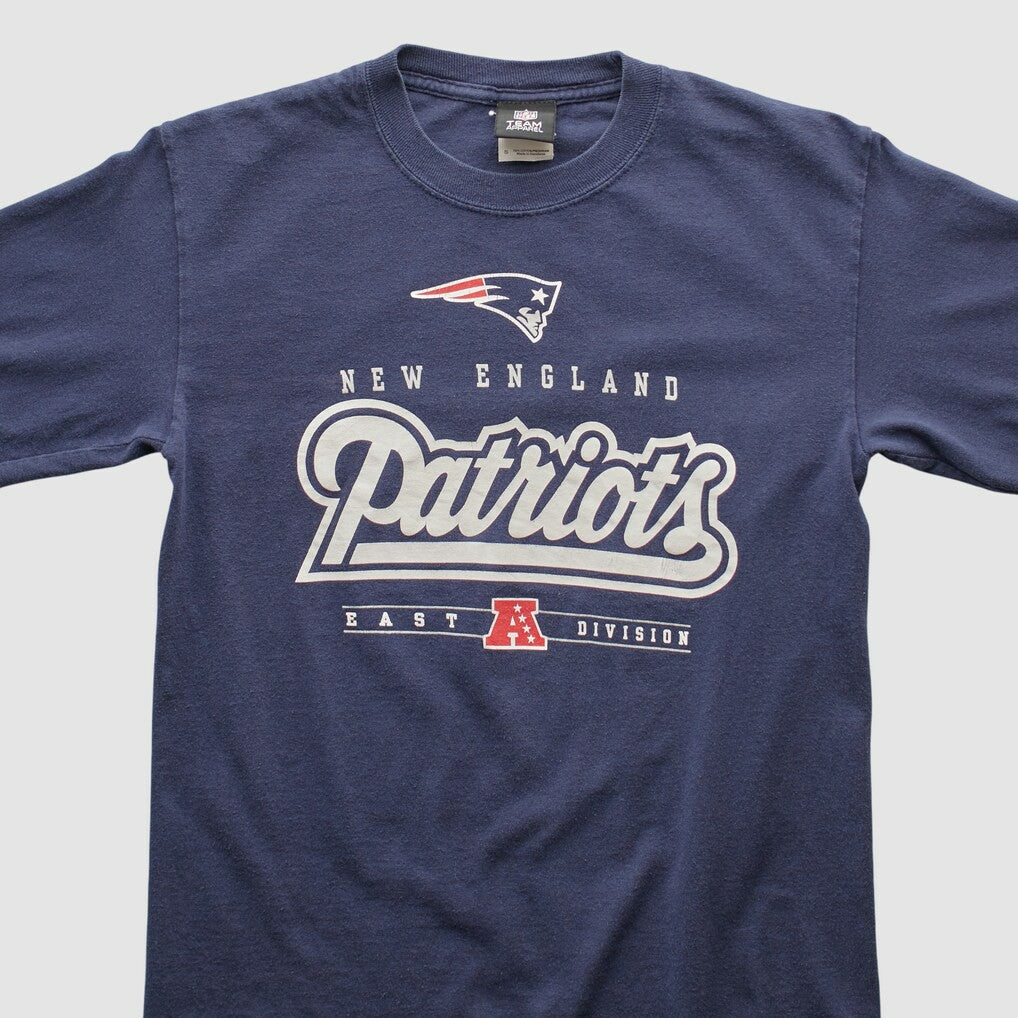 New England Patriots NFL 2010s Long Sleeve T-shirt Navy Vintage - Fanatics