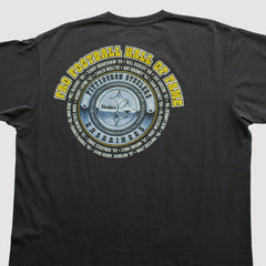 Pittsburgh Steelers Reebok 2000s T-shirt Black Vintage - Fanatics