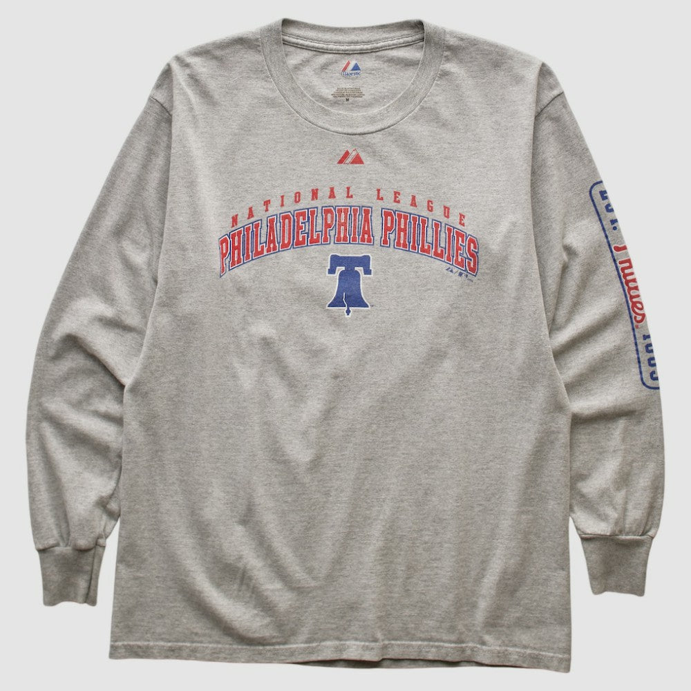 Philadelphia Phillies Majestic 2000s Long Sleeve T-shirt discount