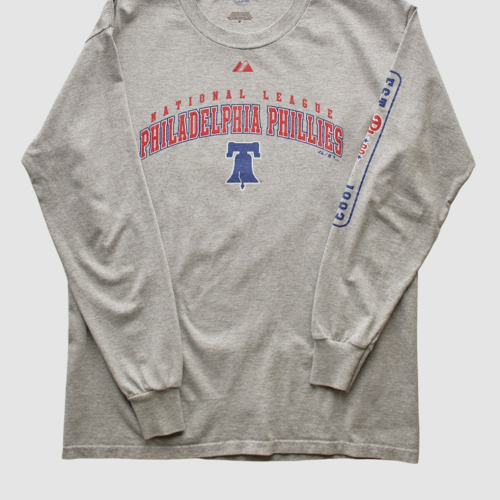 Philadelphia Phillies Majestic 2000s Long Sleeve T-shirt discount
