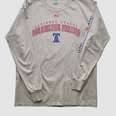 Philadelphia Phillies Majestic 2000s Long Sleeve T-shirt discount