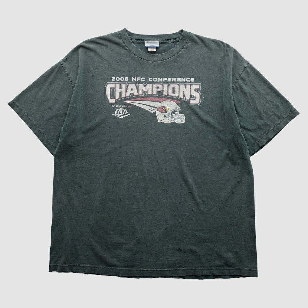 Arizona Cardinals Reebok 2008 T-shirt Green Vintage - Fanatics