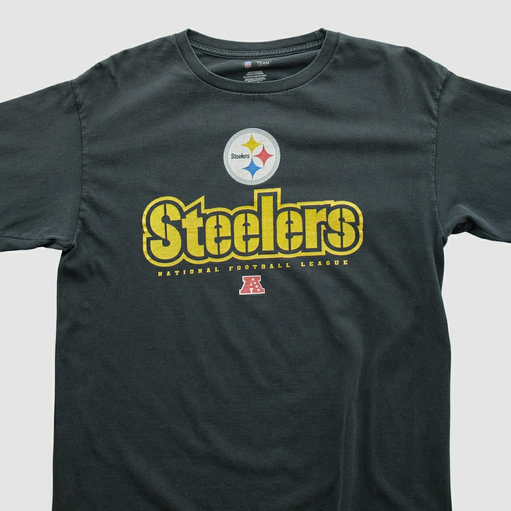 Pittsburgh Steelers NFL 2000s Long Sleeve T-shirt Black Vintage - Fanatics
