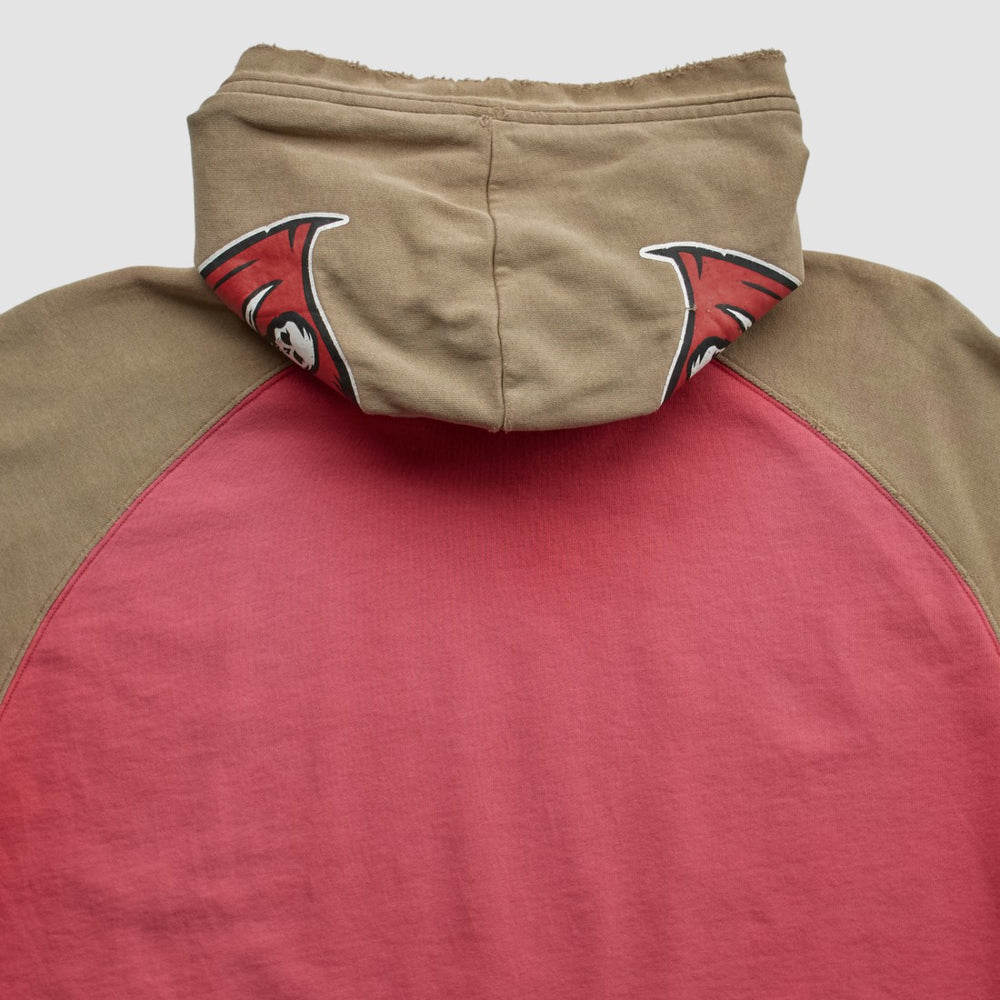 Tampa Bay Buccaneers Reebok 2000s Hooded Pullover Sweatshirt Red Vintage - Fanatics
