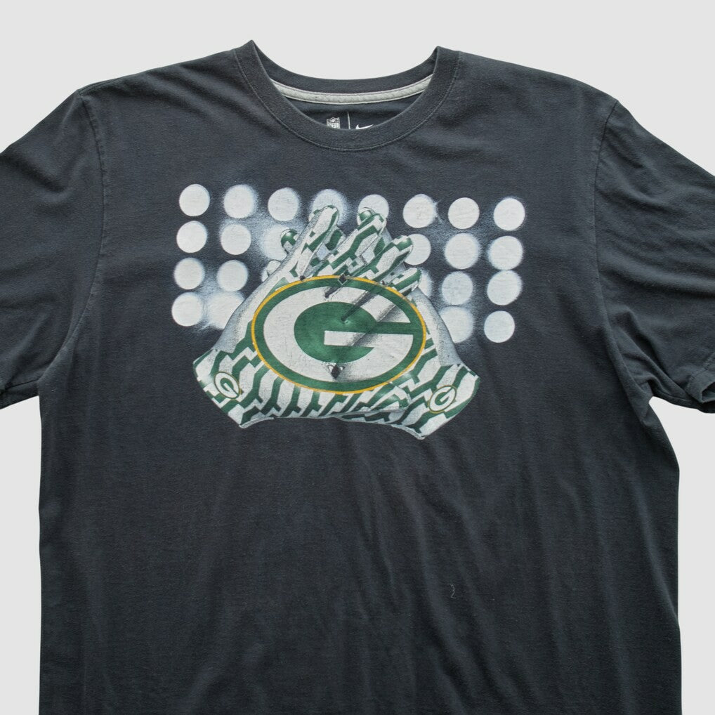Green Bay Packers Team Edition Apparel 2010s T-shirt Black Vintage - Fanatics