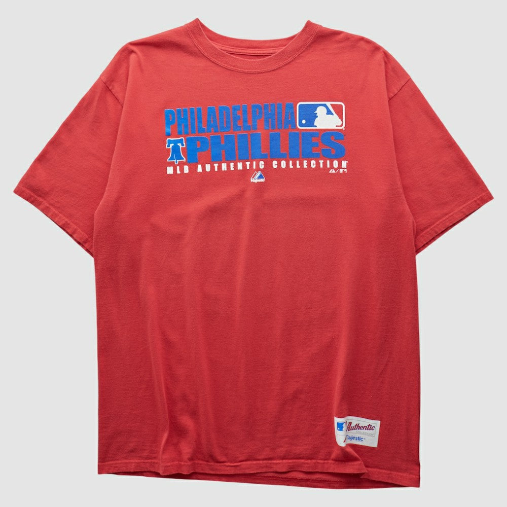 Philadelphia Phillies Majestic 2000s T-shirt Near Me