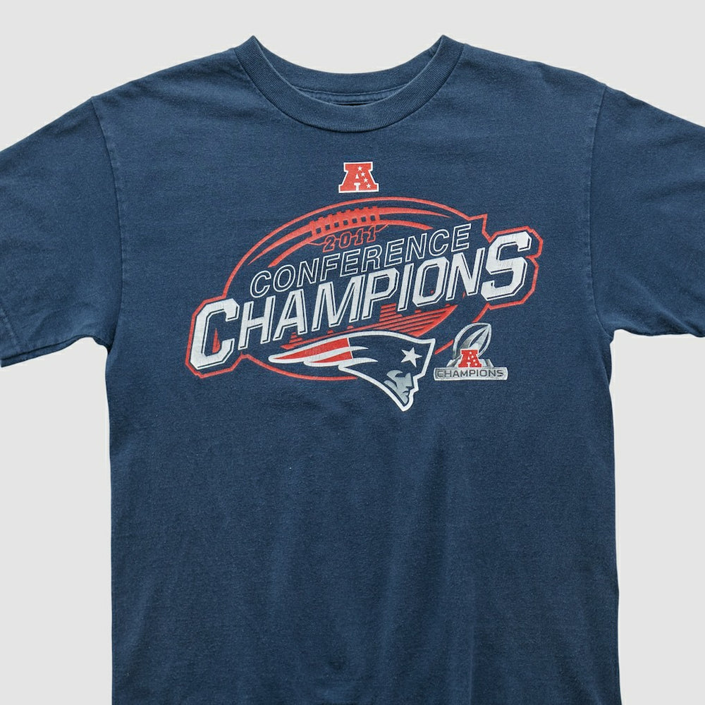 New England Patriots Team Edition Apparel 2011 T-shirt Navy Vintage - Fanatics