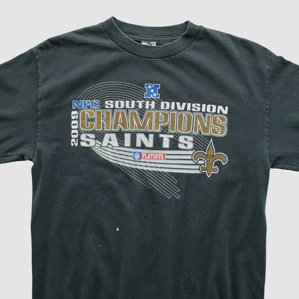 New Orleans Saints Alstyle Apparel 2009 Long Sleeve T-shirt Black Vintage - Fanatics
