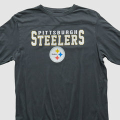 Pittsburgh Steelers Team Edition Apparel 2000s Long Sleeve T-shirt Charcoal Vintage - Fanatics