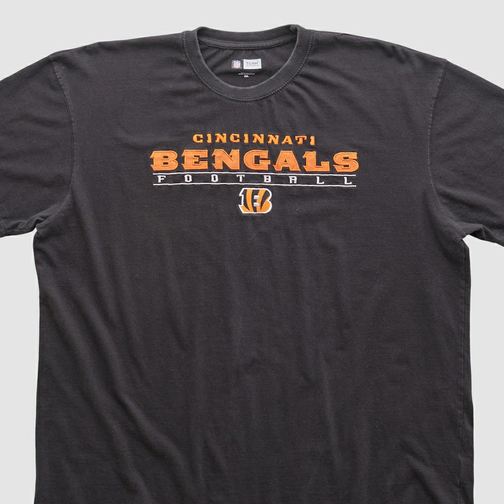 Cincinnati Bengals NFL 2000s T-shirt Black Vintage - Fanatics