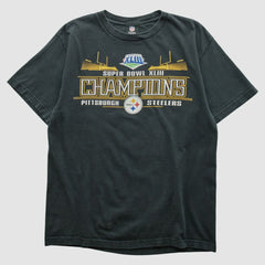 Pittsburgh Steelers NFL 2009 T-shirt Black Vintage - Fanatics