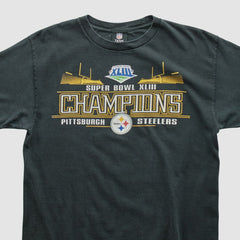 Pittsburgh Steelers NFL 2009 T-shirt Black Vintage - Fanatics