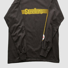 Pittsburgh Steelers NFL 2000s Long Sleeve T-shirt Black Vintage - Fanatics