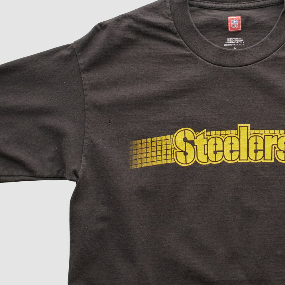 Pittsburgh Steelers NFL 2000s Long Sleeve T-shirt Black Vintage - Fanatics