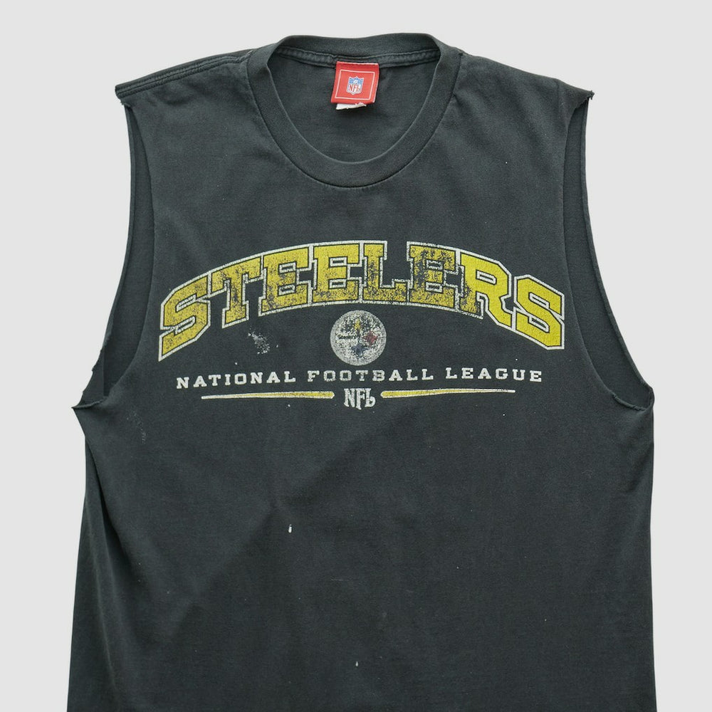 Pittsburgh Steelers NFL 2000s Tank Black Vintage - Fanatics