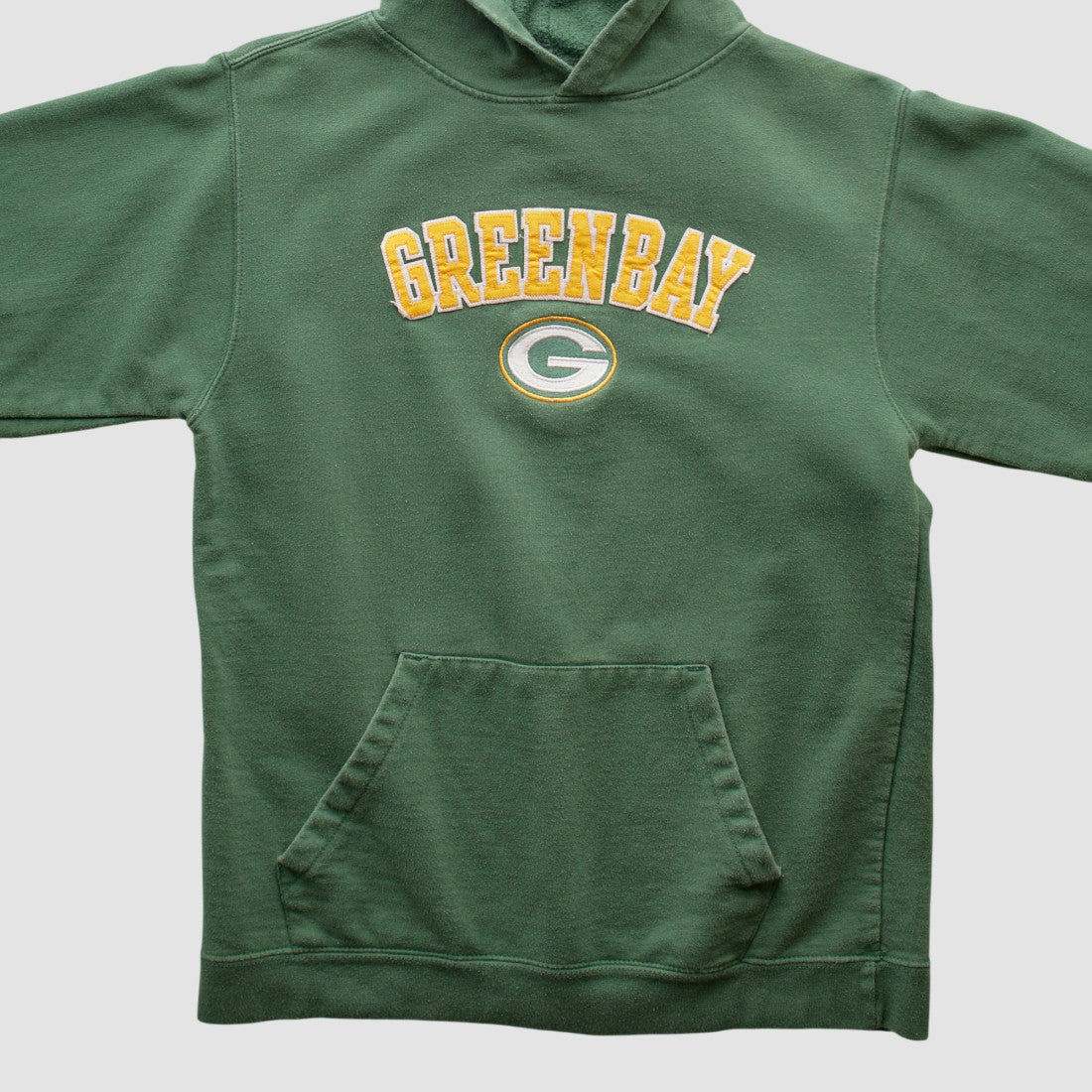 Green Bay Packers Team Edition Apparel 2000s Hooded Pullover Sweatshirt Green Vintage - Fanatics