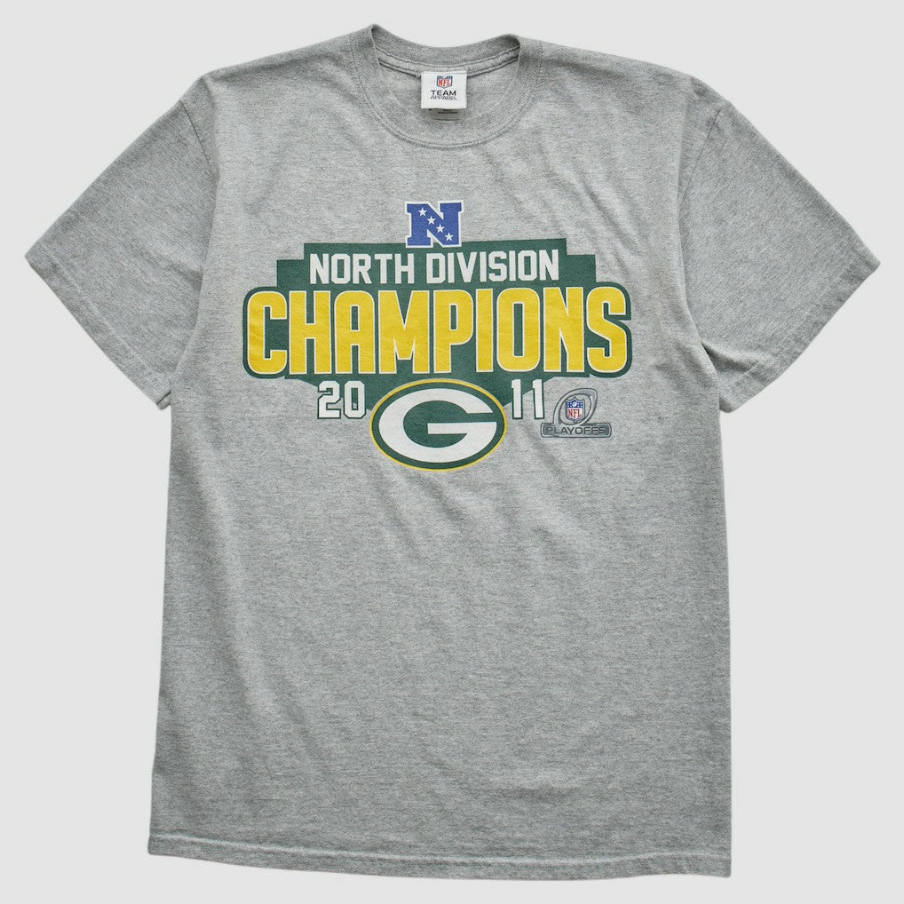 Green Bay Packers Team Edition Apparel 2011 T-shirt Heather Gray Vintage - Fanatics