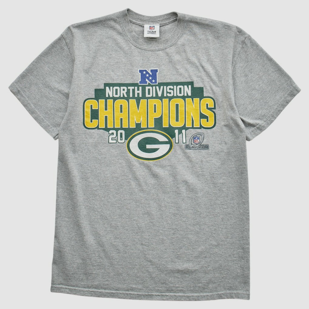 Green Bay Packers Team Edition Apparel 2011 T-shirt Heather Gray Vintage - Fanatics