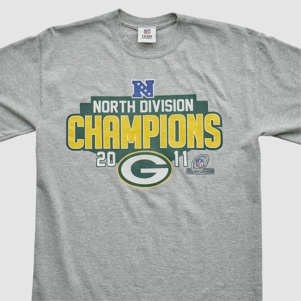 Green Bay Packers Team Edition Apparel 2011 T-shirt Heather Gray Vintage - Fanatics