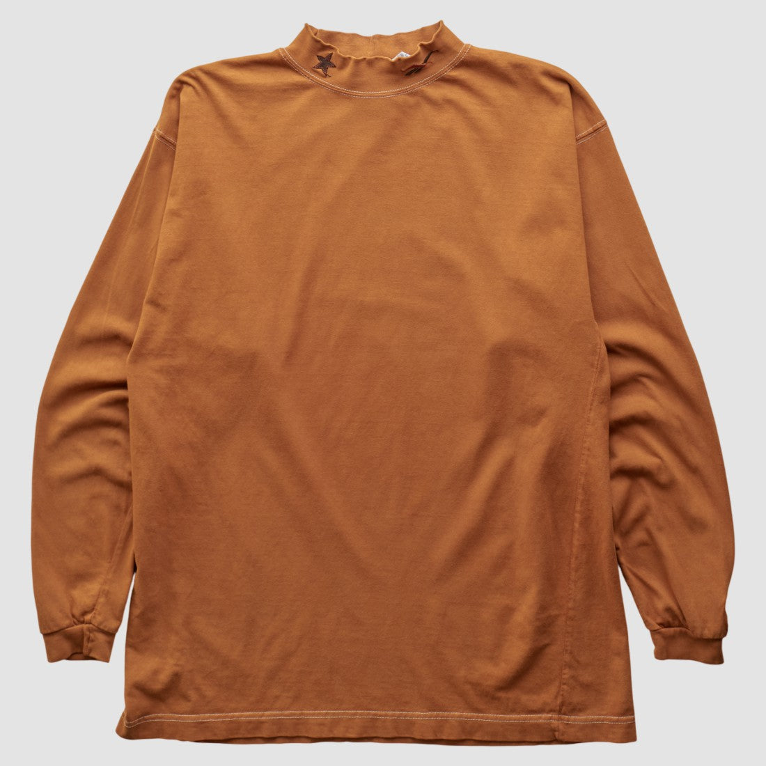 Dallas Cowboys Reebok 2000s Long Sleeve T-shirt Brown Vintage - Fanatics