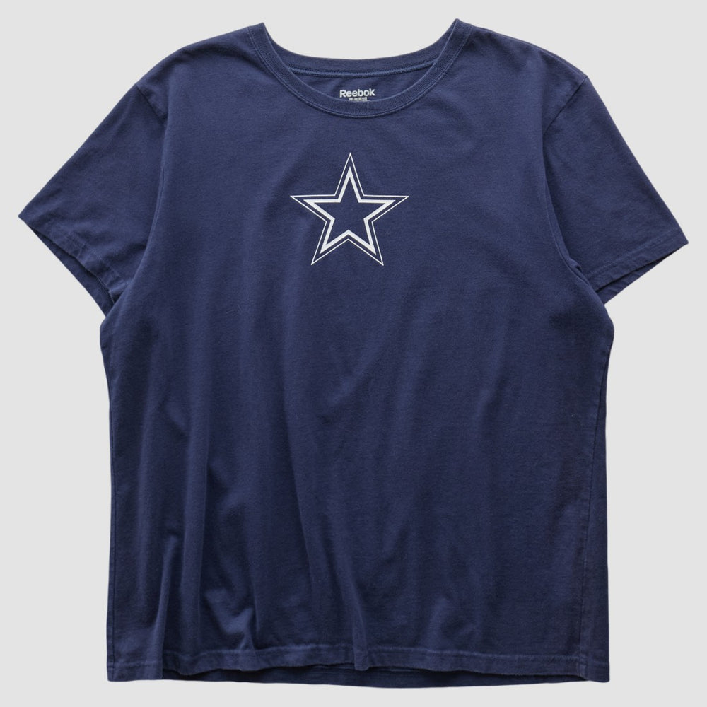 Dallas Cowboys Reebok 2000s T-shirt Navy Vintage - Fanatics