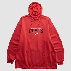 Kansas City Chiefs NFL 2000s Hooded Pullover Sweatshirt Red Vintage - Fanatics