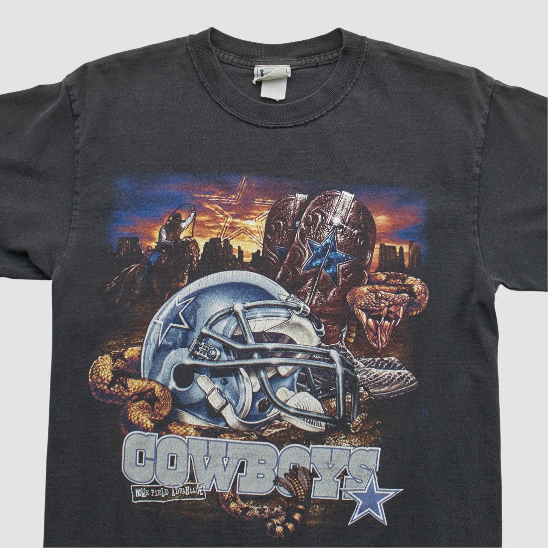 Dallas Cowboys Lee Apparel 2000s T-shirt Black Vintage - Fanatics