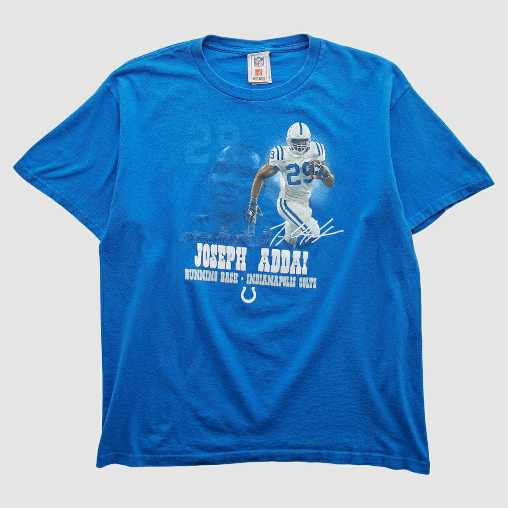 Indianapolis Colts NFL 2000s T-shirt Blue Vintage - Fanatics