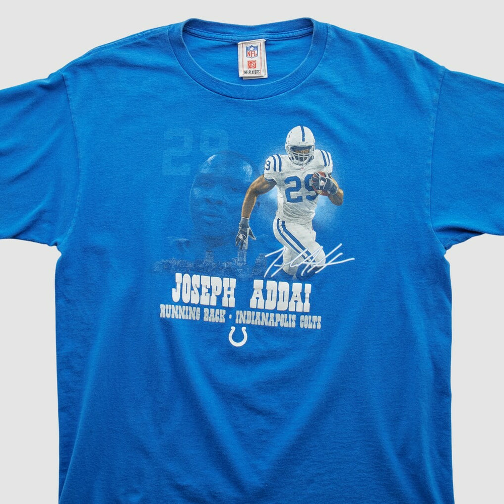 Indianapolis Colts NFL 2000s T-shirt Blue Vintage - Fanatics