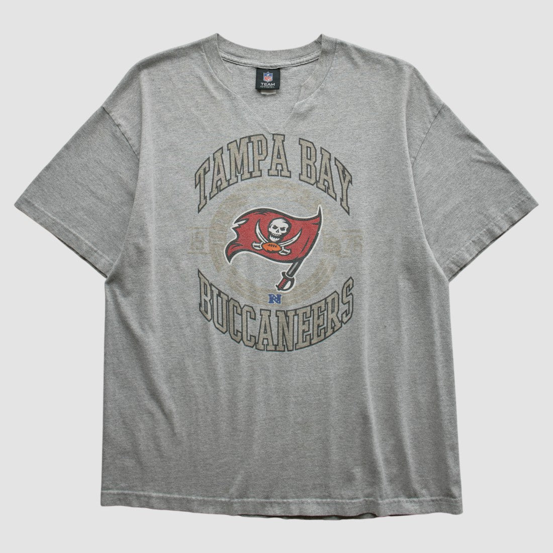 Tampa Bay Buccaneers Team Edition Apparel 2010s T-shirt Heather Gray Vintage - Fanatics