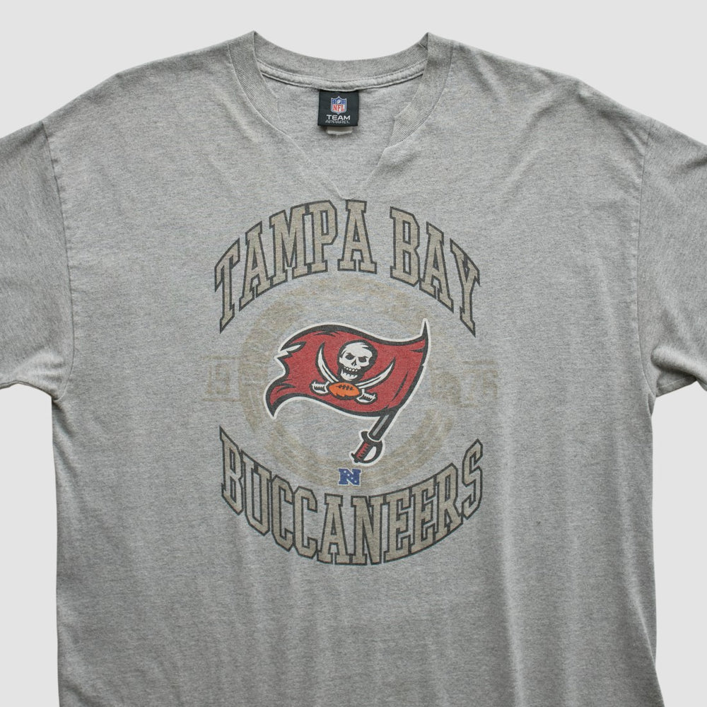 Tampa Bay Buccaneers Team Edition Apparel 2010s T-shirt Heather Gray Vintage - Fanatics