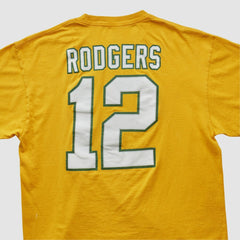 Green Bay Packers NFL 2000s T-shirt Yellow Vintage - Fanatics