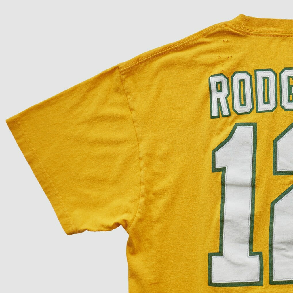 Green Bay Packers NFL 2000s T-shirt Yellow Vintage - Fanatics