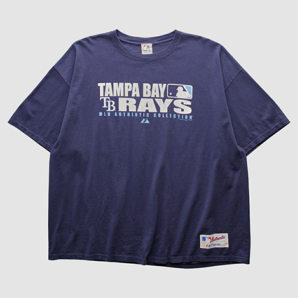 Tampa Bay Rays Majestic 2000s T-shirt discount