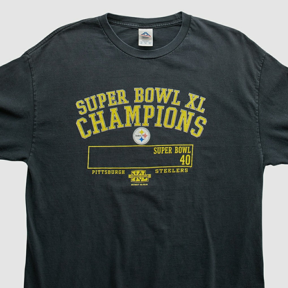 Pittsburgh Steelers Alstyle Apparel 2006 Long Sleeve T-shirt Black Vintage - Fanatics