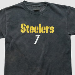 Pittsburgh Steelers Reebok 2000s T-shirt Black Vintage - Fanatics